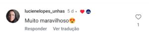 Comentários/Depoimentos