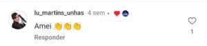 Comentários/Depoimentos