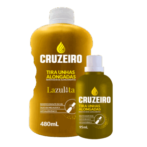 Tira Unhas Alongadas 480mL e 95mL