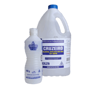 Álcool/Gel 70 ºINPM Cruzeiro Disponível em 430g